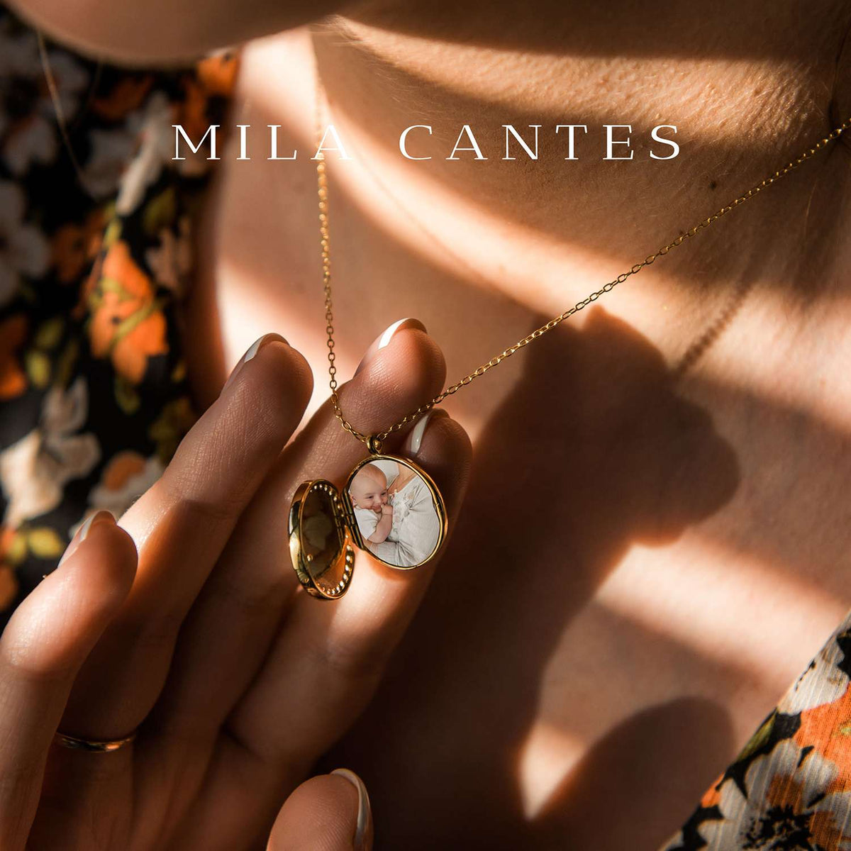 LUNA LOCKET | Loved Ones | Sterling Silver - MILA CANTES