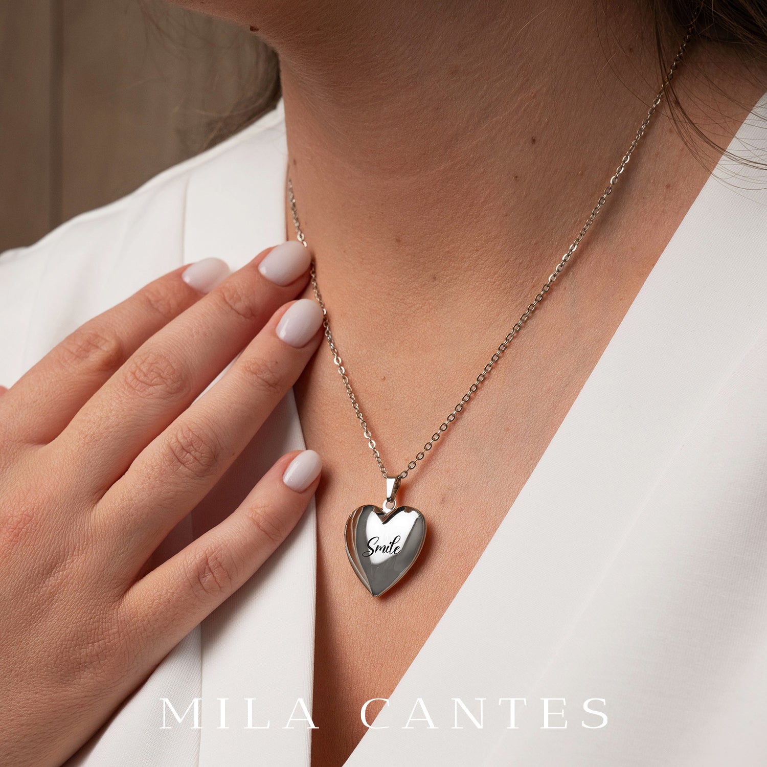 HEART LOCKET | Little Message - MILA CANTES