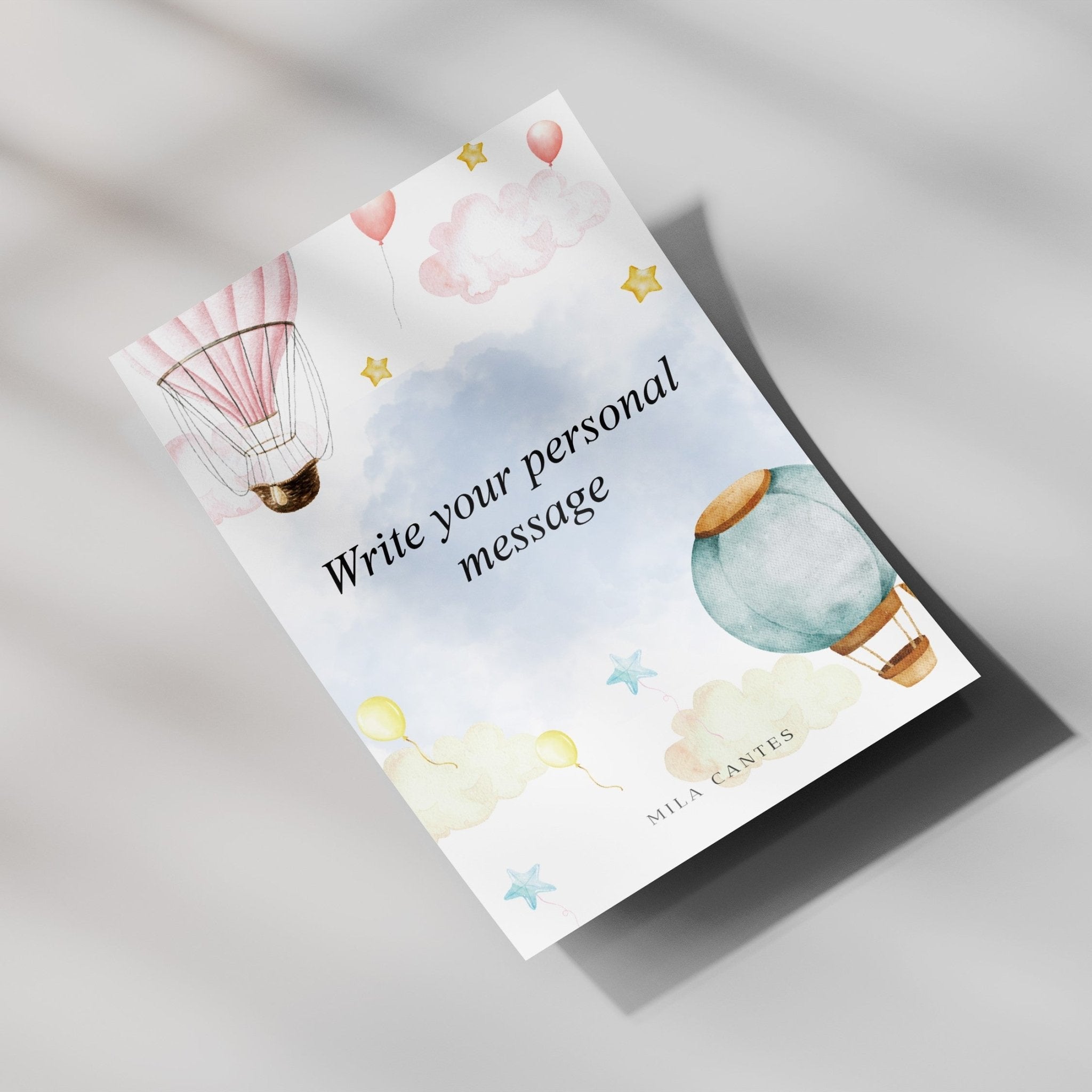 Personal Message Card - MILA CANTES