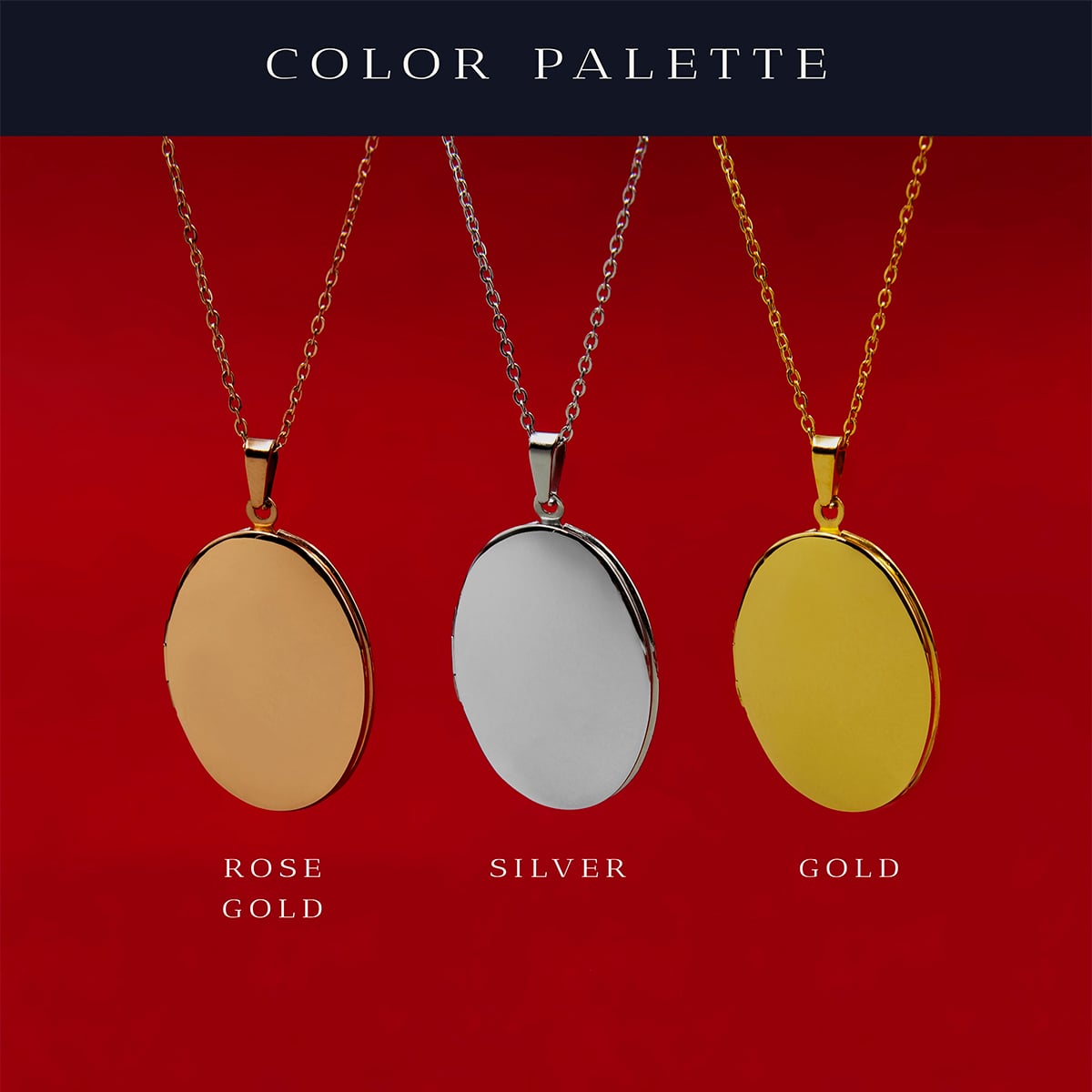 OVAL LOCKET | Initial Letters - MILA CANTES